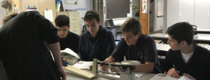 Calvary Christian School students wearing school uniforms