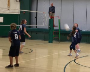 Girl's volleyball team | Calvary Christian School