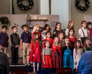 Christmas concert at Calvary Christian School
